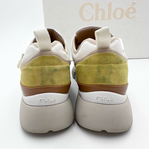 Chloe Sonnie Leather Low Top Sneaker - Picture 6 of 14
